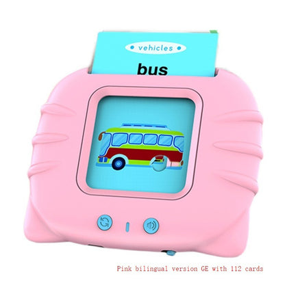 Kids Early Education English Learning Machine – Interactive Flash Card Device