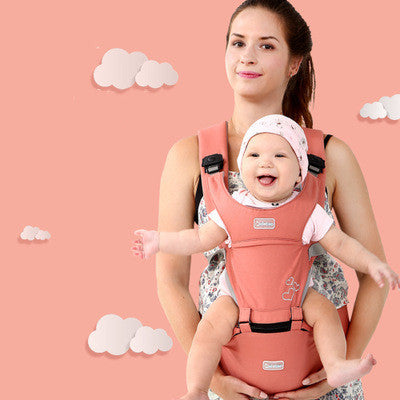 Multifunctional Baby Carrier with Hip Seat – Ergonomic Infant Carrier for Parents