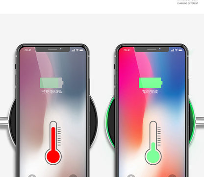 Fast Wireless Charger Pad – Universal Qi Charging Dock for iPhone & Samsung