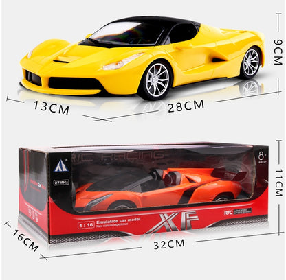 Remote Control Racing Car 1:16 Model – High-Speed RC Sports Car for Kids