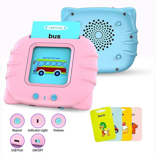 Kids Early Education English Learning Machine – Interactive Flash Card Device