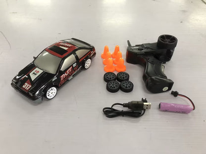 2.4G 4WD Drift RC Car – Remote Control Racing Car with LED Lights & Extra Tires for Kids