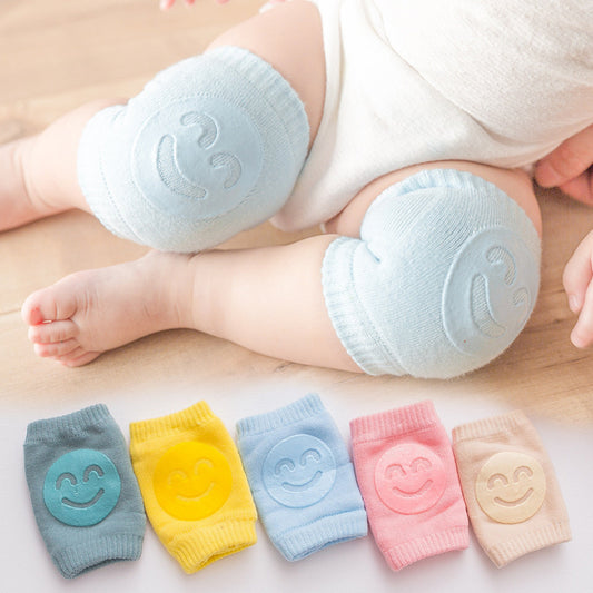 Baby Knee Pads – Soft Terry Anti-Slip Crawling Protector Socks for Infants