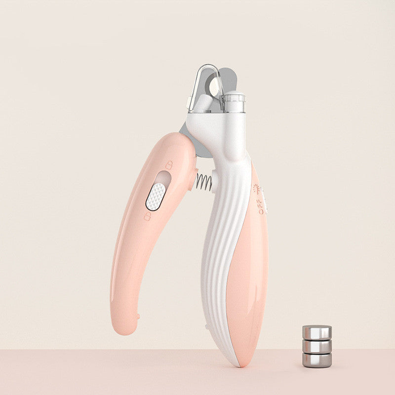 Pet Nail Clippers with LED Light – Dog & Cat Grooming Nail Trimmer
