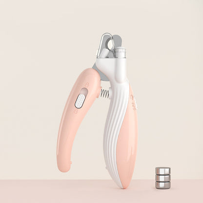 Pet Nail Clippers with LED Light – Dog & Cat Grooming Nail Trimmer