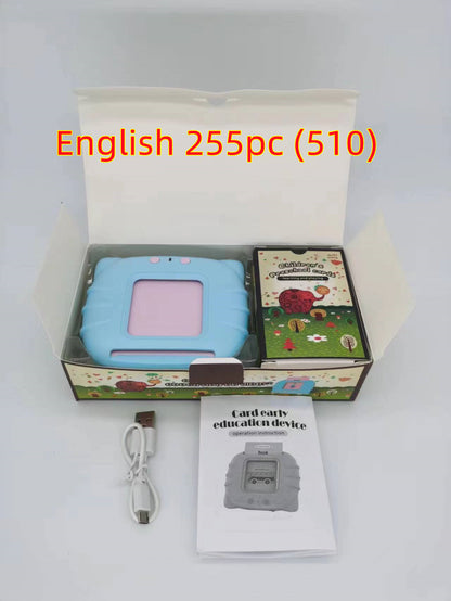 Kids Early Education English Learning Machine – Interactive Flash Card Device