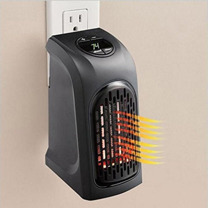 Mini Electric Room Heater Fan – Portable Plug-in Ceramic Air Warmer