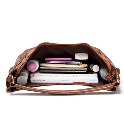Women’s Casual Tassel Shoulder Bag – Large Capacity Everyday Tote