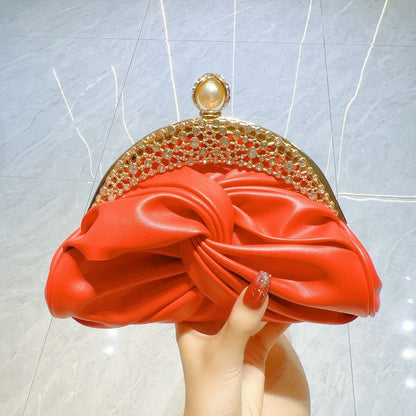 Luxury Diamond-Studded Clutch Mini – Evening & Party Wear Bag