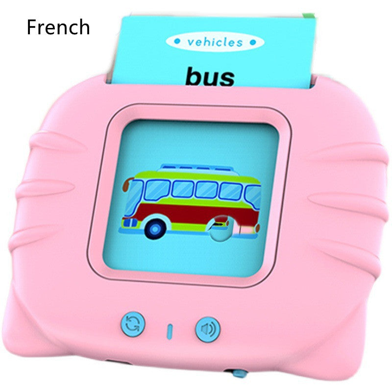 Kids Early Education English Learning Machine – Interactive Flash Card Device