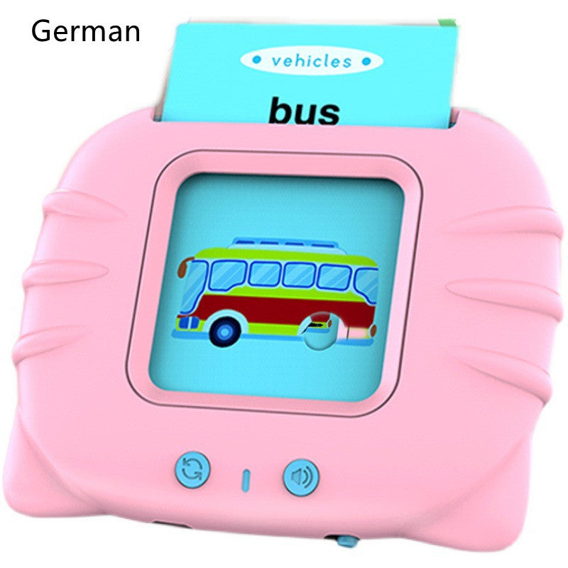 Kids Early Education English Learning Machine – Interactive Flash Card Device
