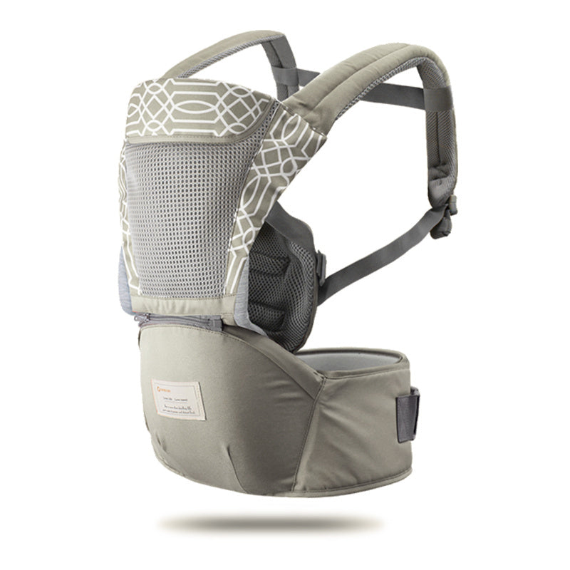 Multi-Functional Baby Carrier with Waist Stool – Ergonomic Infant Hip Seat for Parents