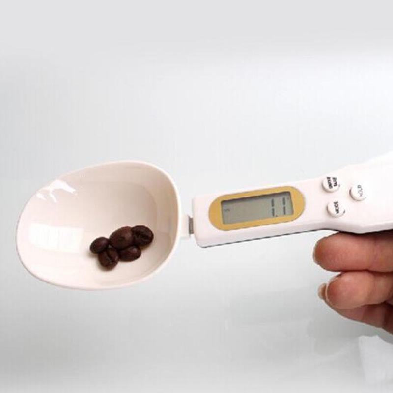 LCD Digital Kitchen Measuring Spoon – Electronic Food Scale for Cooking, Baking & Coffee
