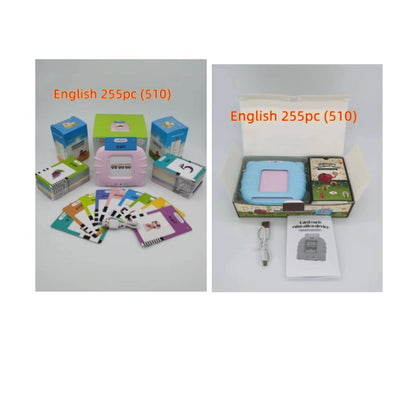 Kids Early Education English Learning Machine – Interactive Flash Card Device