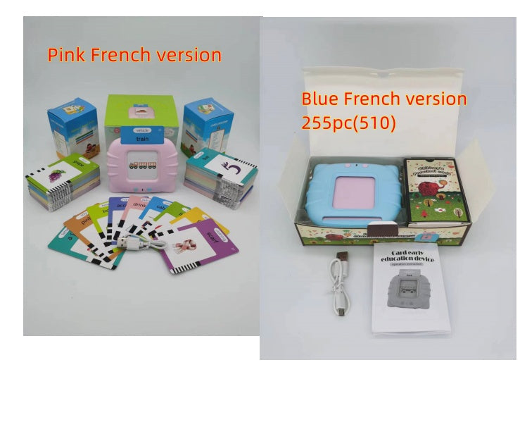 Kids Early Education English Learning Machine – Interactive Flash Card Device