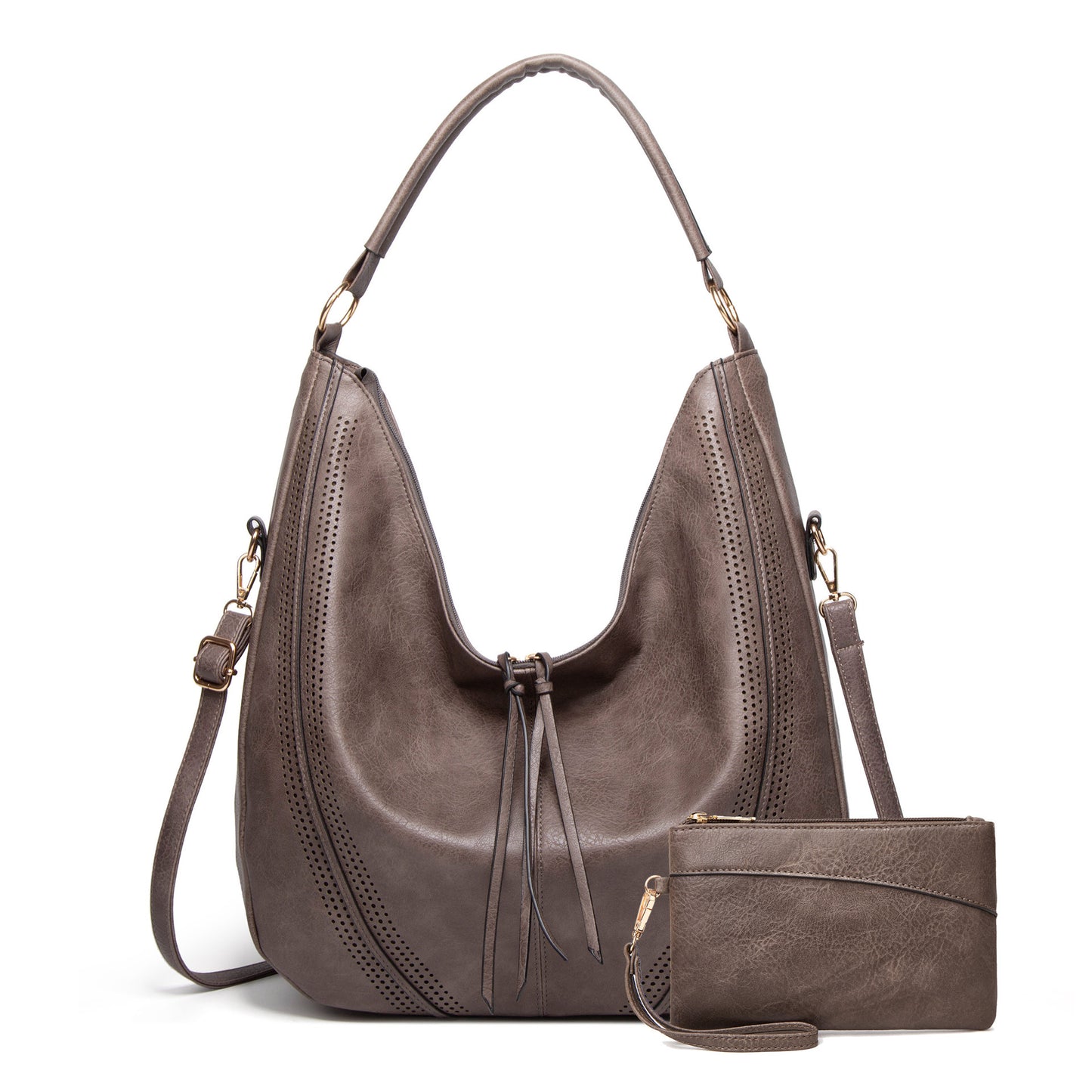 Women’s Casual Tassel Shoulder Bag – Large Capacity Everyday Tote