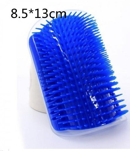 Cat Self-Grooming Brush – Wall Corner Rubbing & Massaging Tool