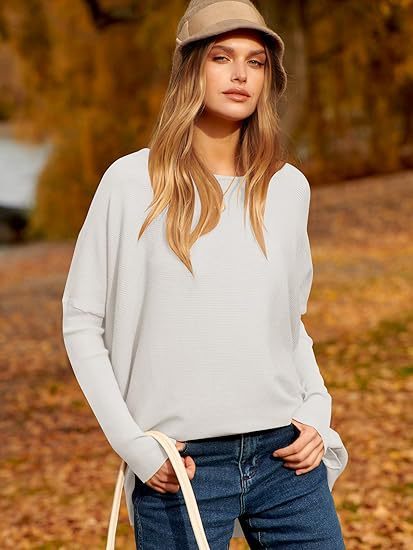 Women’s Long-Sleeved Loose Casual T-Shirt – Oversized Fall & Winter Top
