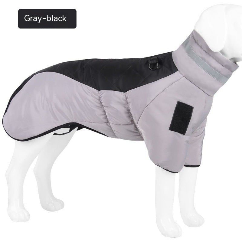 Winter Waterproof Dog Coat – Warm Pet Jacket for Medium & Large Dogs
