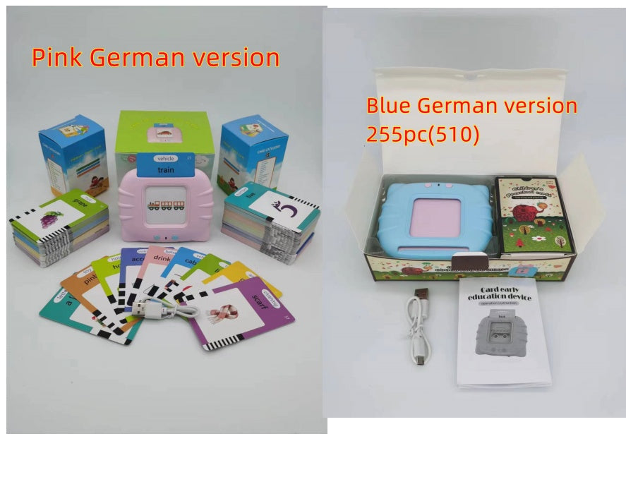 Kids Early Education English Learning Machine – Interactive Flash Card Device