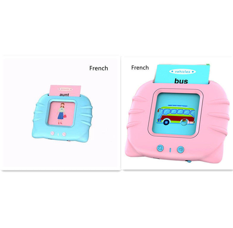 Kids Early Education English Learning Machine – Interactive Flash Card Device