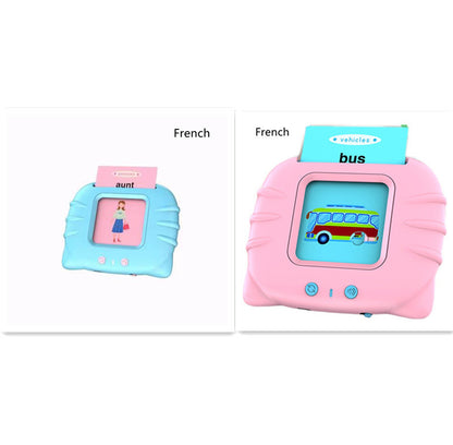 Kids Early Education English Learning Machine – Interactive Flash Card Device