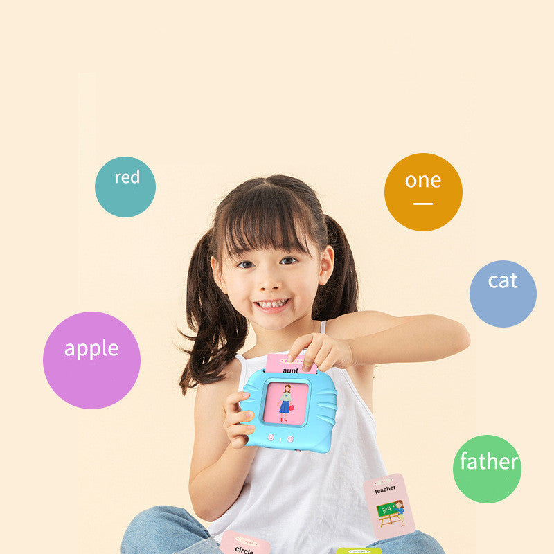 Kids Early Education English Learning Machine – Interactive Flash Card Device