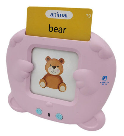 Kids Early Education English Learning Machine – Interactive Flash Card Device