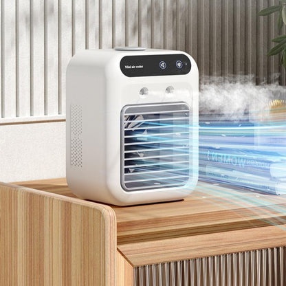 Portable Mini Air Conditioner – Air Cooler Fan & Humidifier for Room, Office & Car