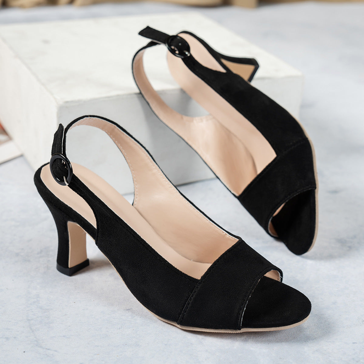 Women’s Pointed Toe High Heel Party Shoes – Elegant Stiletto Sandals