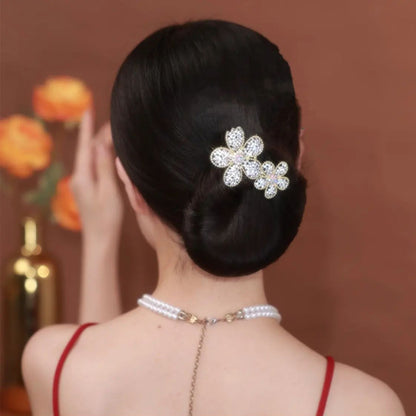 Collection 5 - Elegant Camellia Hair Pin, Fishtail Stick & Updo Bun Maker