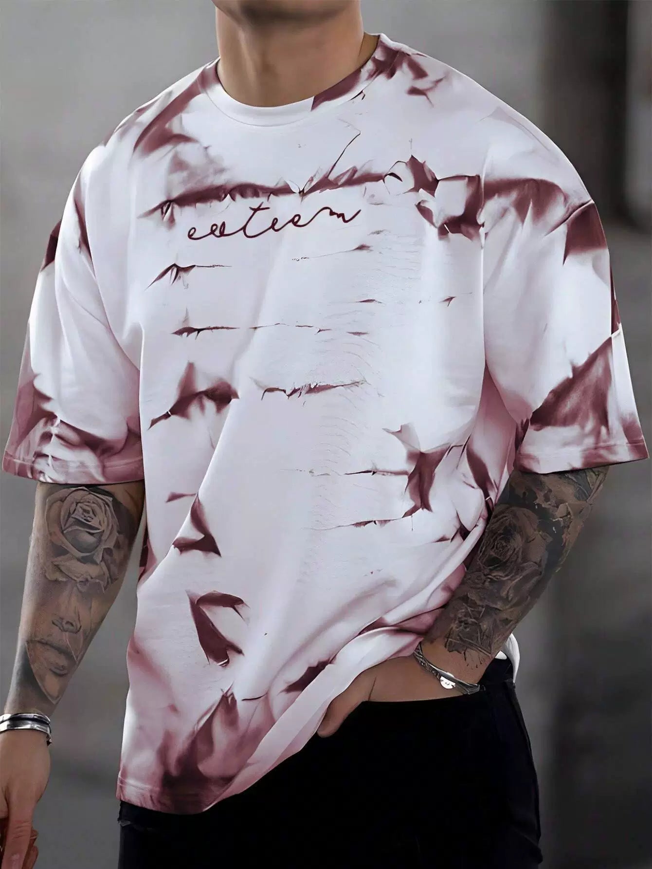 3D Printed Abstract T-Shirt