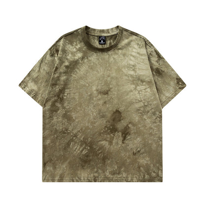 Abstract Printed Cotton T-Shirt