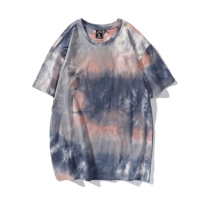 Abstract Printed Cotton T-Shirt