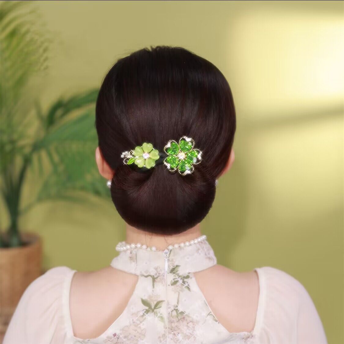 Collection 5 - Elegant Camellia Hair Pin, Fishtail Stick & Updo Bun Maker