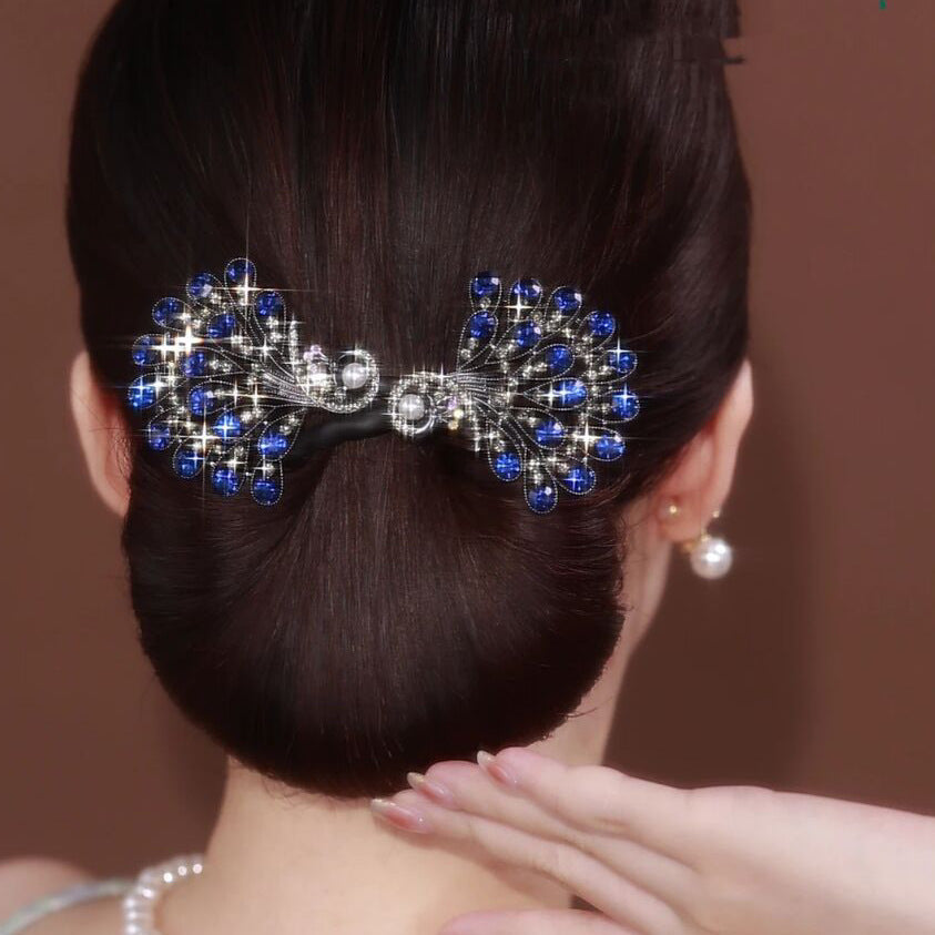 Collection 5 - Elegant Camellia Hair Pin, Fishtail Stick & Updo Bun Maker