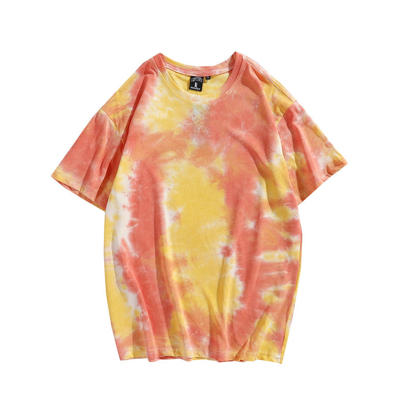 Abstract Printed Cotton T-Shirt