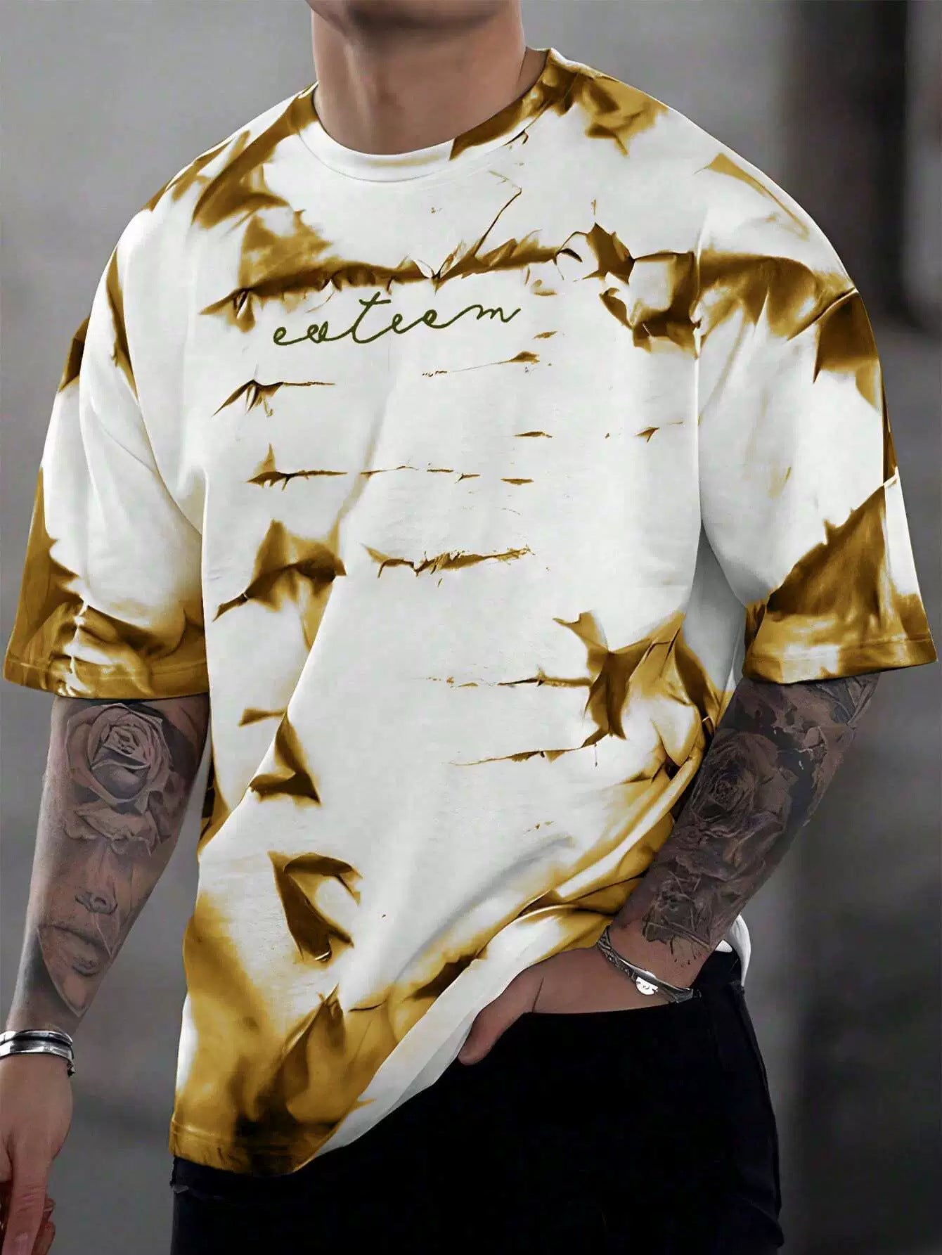 3D Printed Abstract T-Shirt