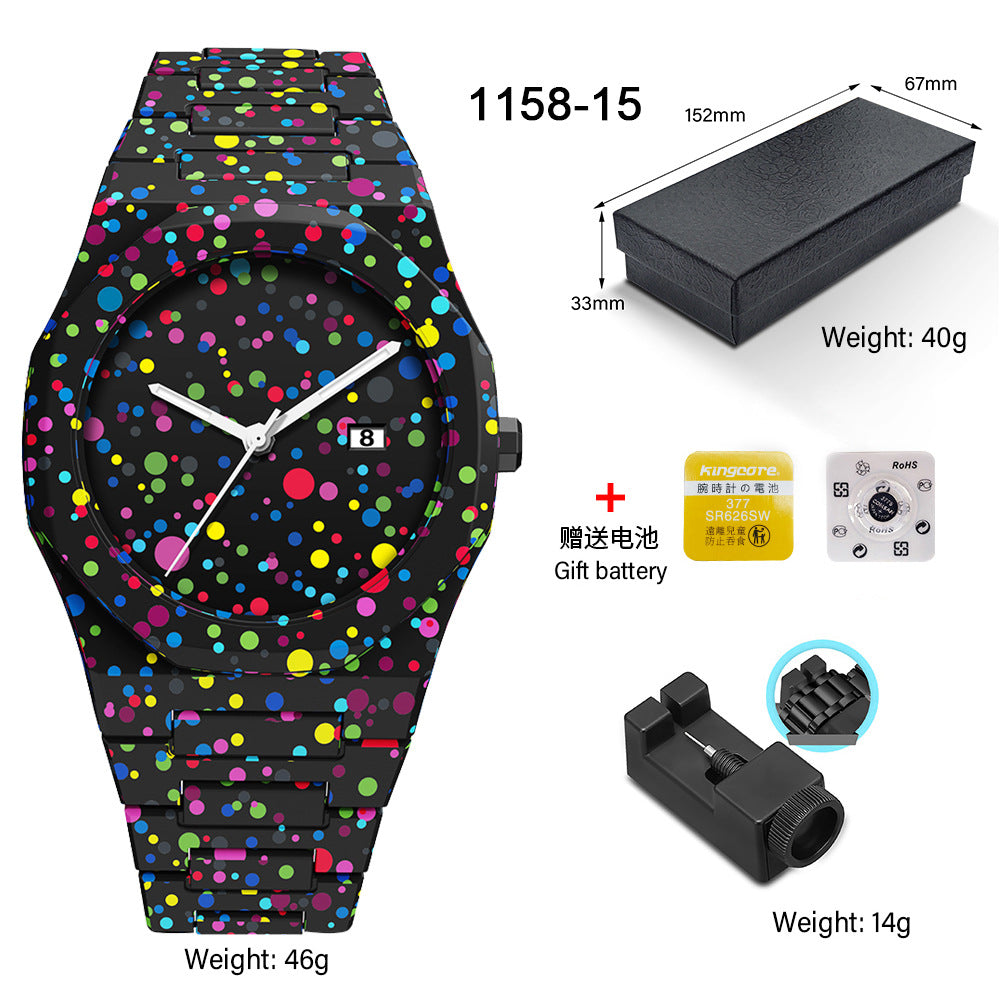 Sports Waterproof Quartz Watch – Premium Men’s Collection 1