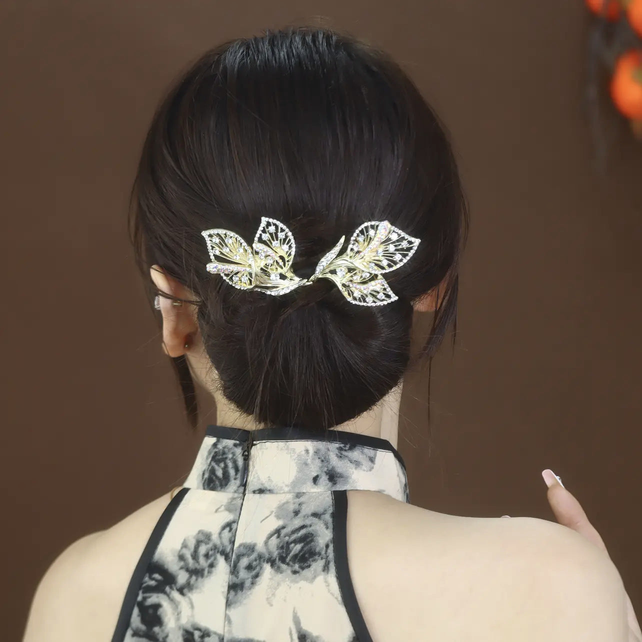 Collection 5 - Elegant Camellia Hair Pin, Fishtail Stick & Updo Bun Maker