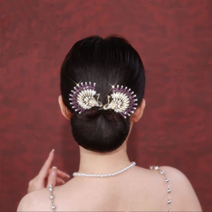 Collection 5 - Elegant Camellia Hair Pin, Fishtail Stick & Updo Bun Maker