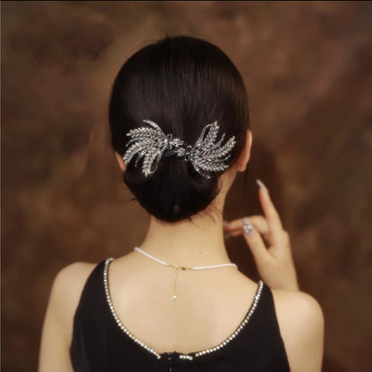 Collection 5 - Elegant Camellia Hair Pin, Fishtail Stick & Updo Bun Maker