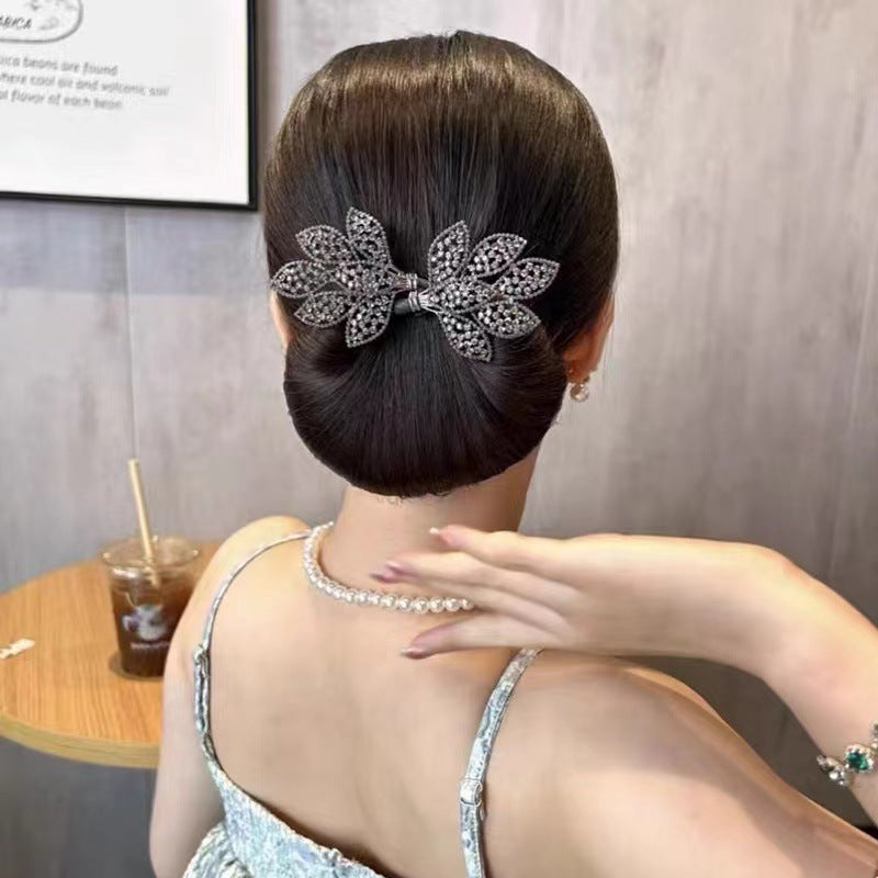 Collection 5 - Elegant Camellia Hair Pin, Fishtail Stick & Updo Bun Maker