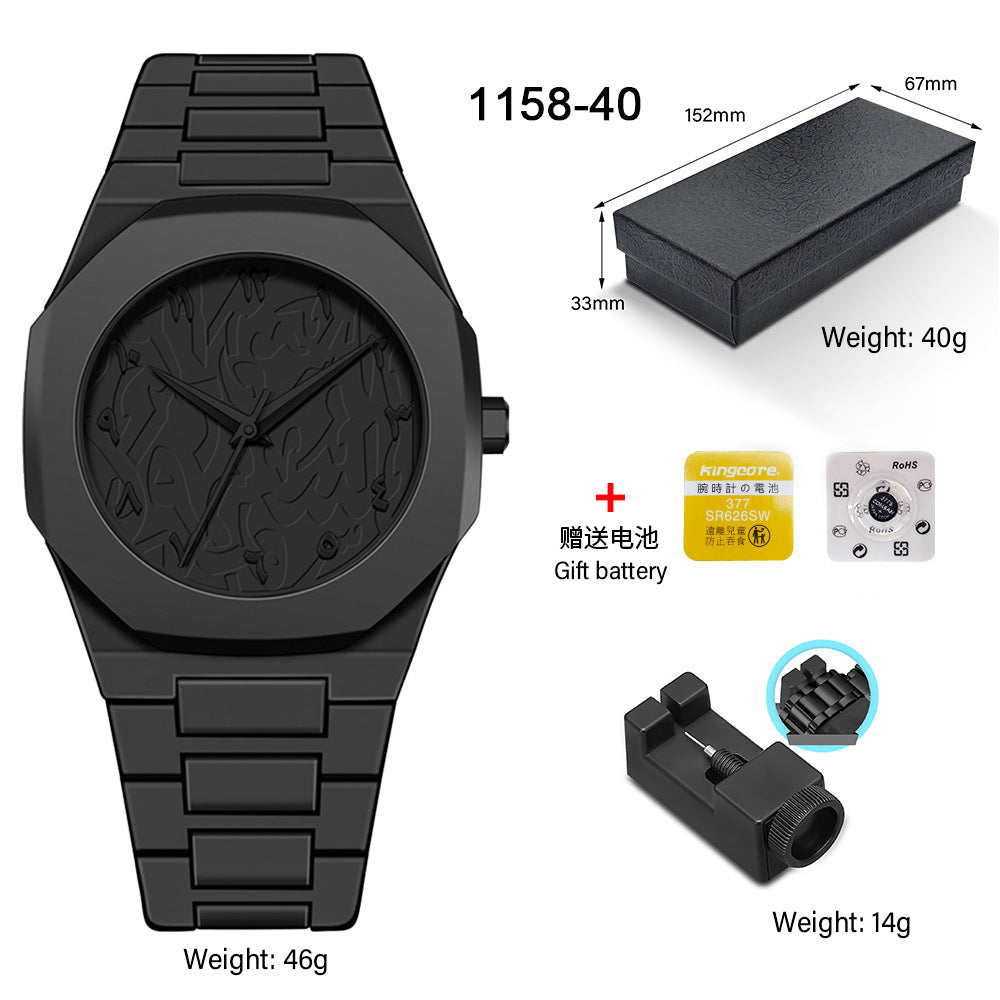 Sports Waterproof Quartz Watch – Premium Men’s Collection 1