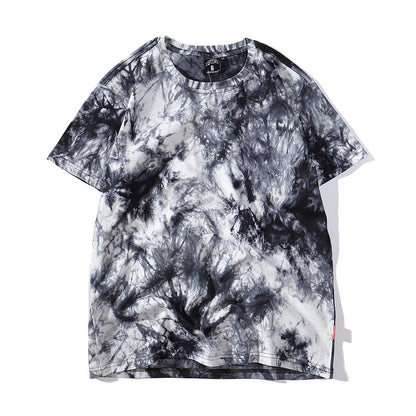 Abstract Printed Cotton T-Shirt
