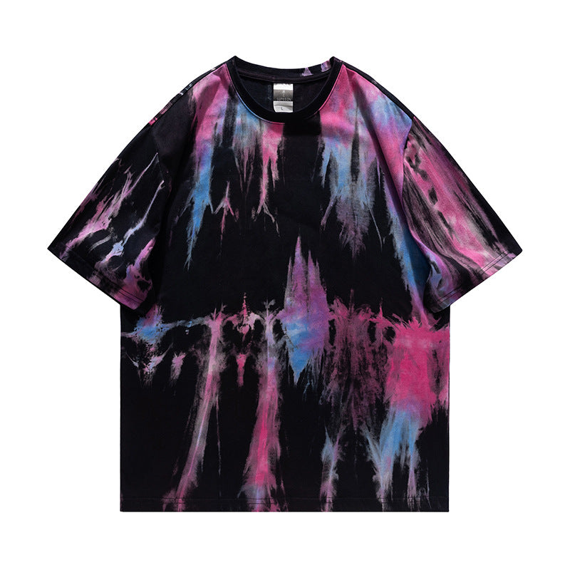 Abstract Printed Cotton T-Shirt