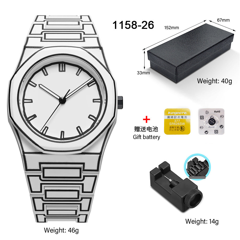 Sports Waterproof Quartz Watch – Premium Men’s Collection 1