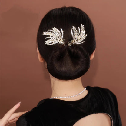 Collection 5 - Elegant Camellia Hair Pin, Fishtail Stick & Updo Bun Maker