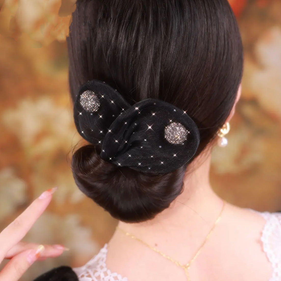 Collection 5 - Elegant Camellia Hair Pin, Fishtail Stick & Updo Bun Maker