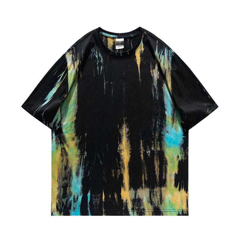 Abstract Printed Cotton T-Shirt